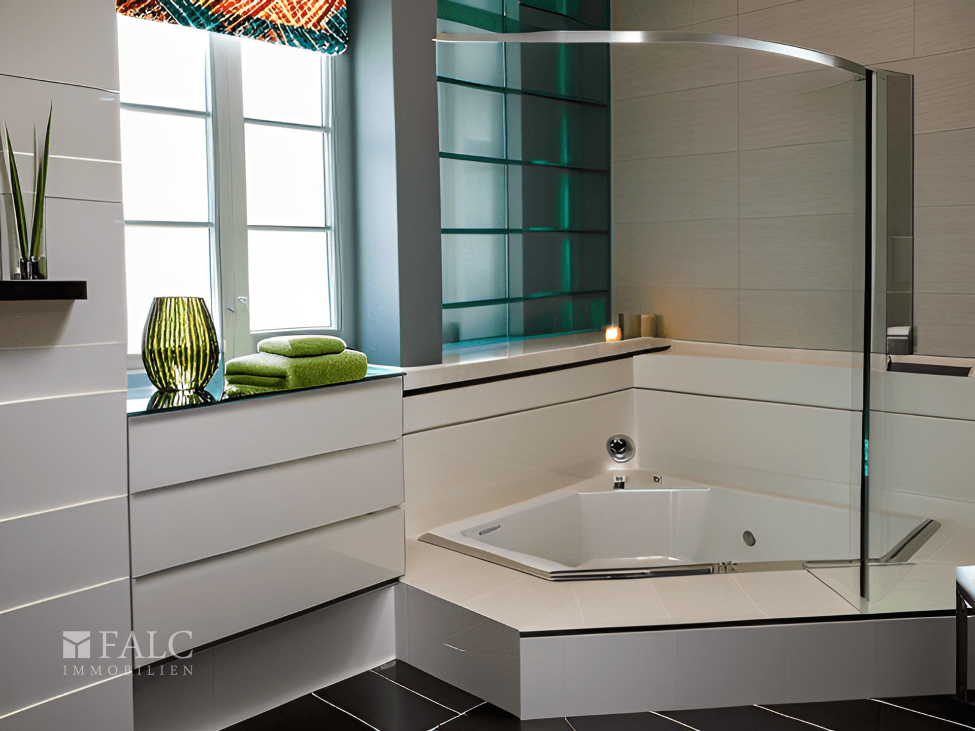 Badezimmer Home-Staging